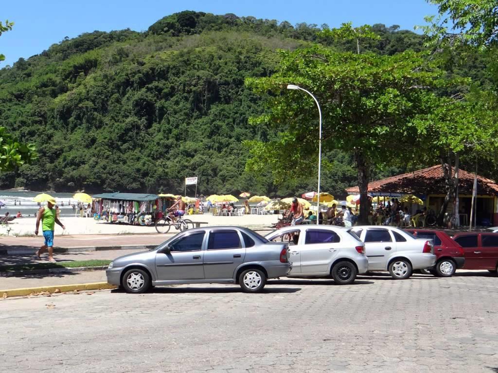 Aptos Familia Com Ar Condicionado Ubatuba Praia Pereque Acu Bagian luar foto