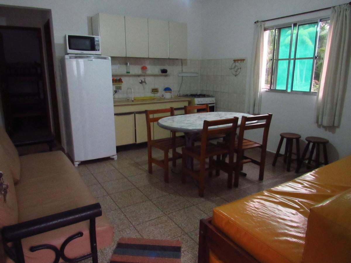 Aptos Familia Com Ar Condicionado Ubatuba Praia Pereque Acu Bagian luar foto